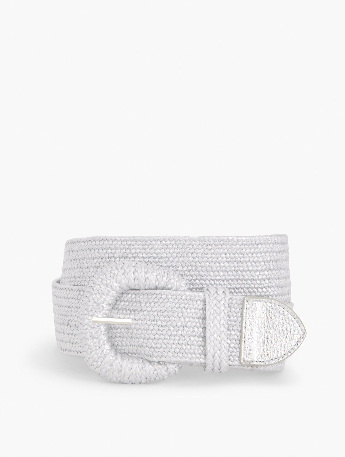 Talbots STRETCH WOVEN RAFFIA BELT
