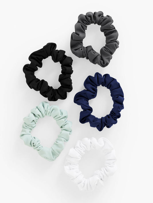 Talbots T BY TALBOTS SCRUNCHIE SET OF 5