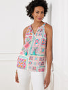 IVORY/VILLA BLUE MULTI