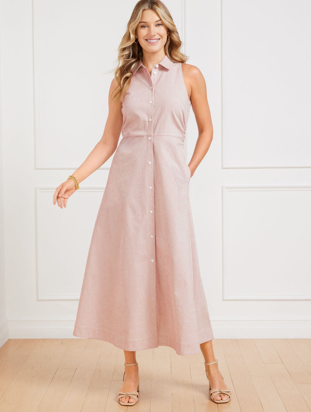 Talbots SEERSUCKER SHIRTDRESS
