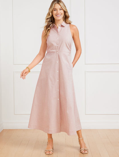 Talbots SEERSUCKER SHIRTDRESS