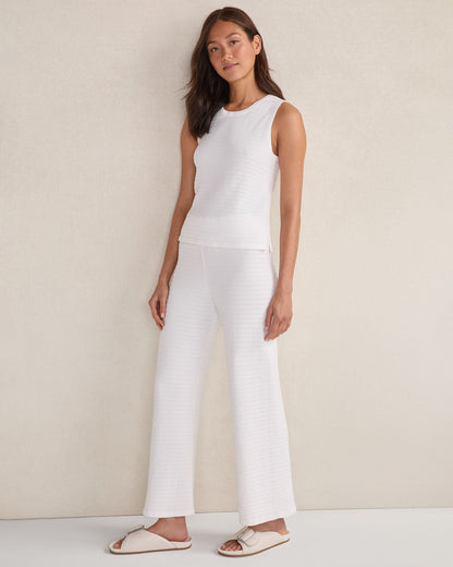 Talbots ORGANIC COTTON LINEAR STITCH STRAIGHT LEG PANTS