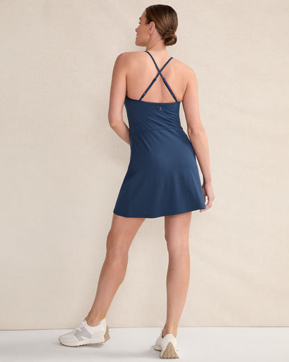 Talbots BALANCE CRISS CROSS ACTIVE DRESS