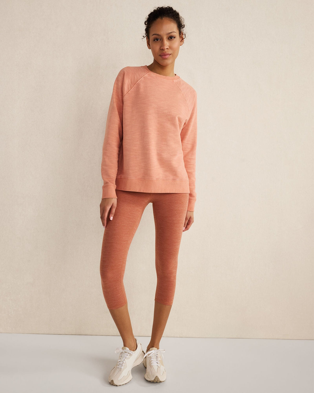 Talbots BALANCE HEATHER CAPRI LEGGINGS