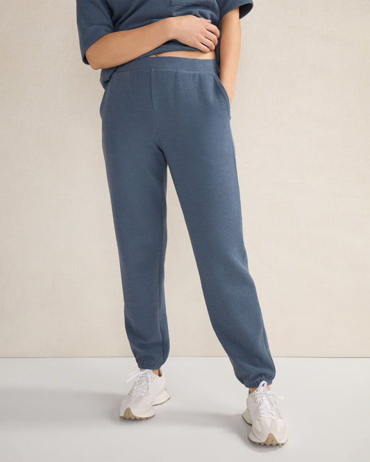 Talbots COTTON BLEND TEXTURED JOGGERS