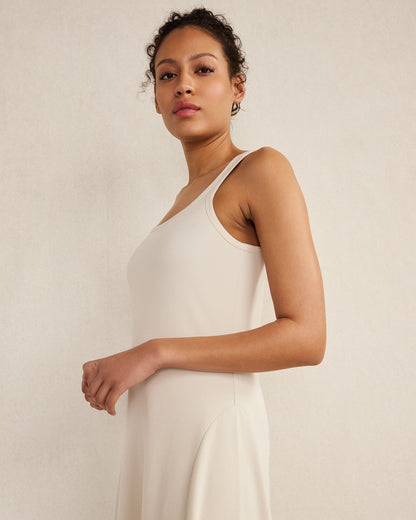 Talbots ORGANIC COTTON RIB KNIT MAXI DRESS