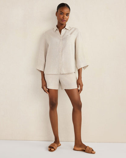 Talbots LINEN SHORTS