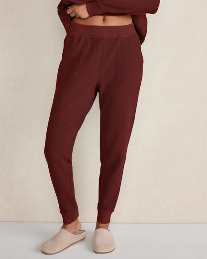 Talbots ORGANIC COTTON WAFFLE JOGGER