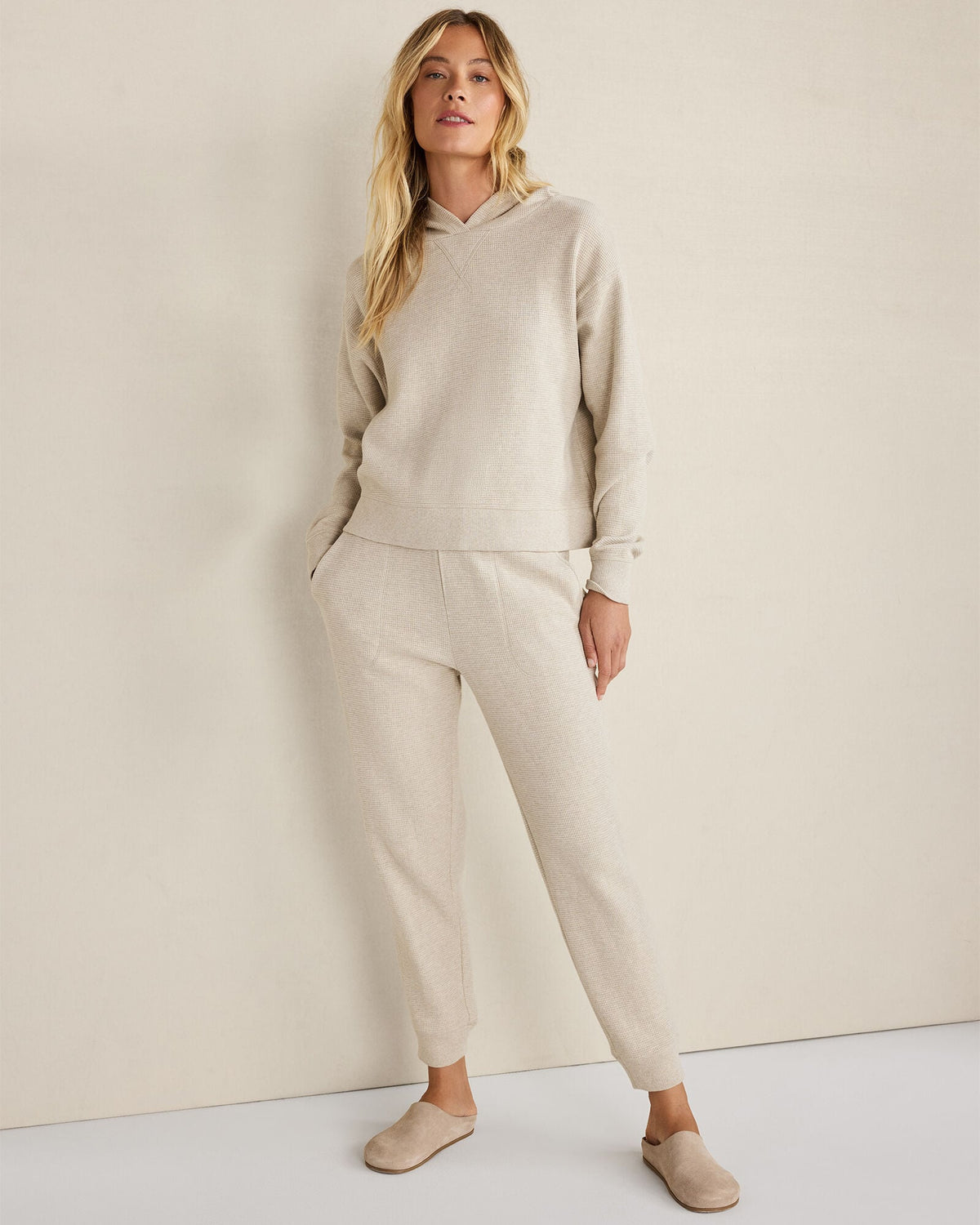 Talbots ORGANIC COTTON WAFFLE JOGGER