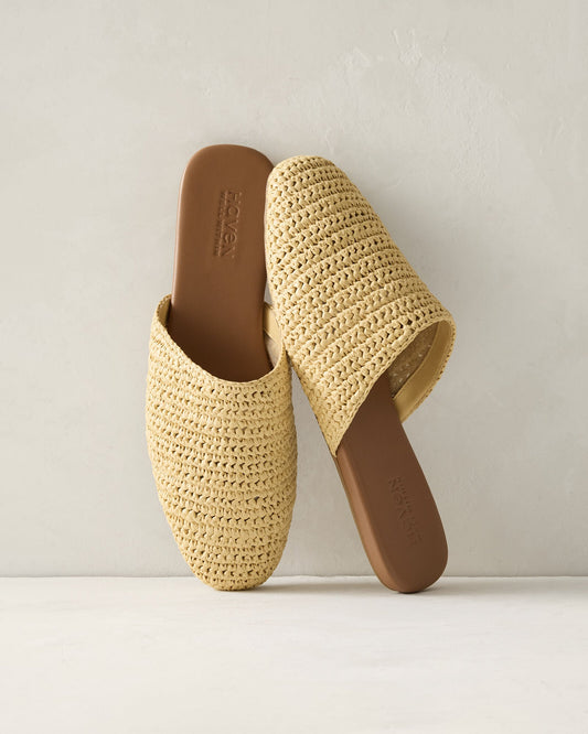 Talbots STRAW MULES