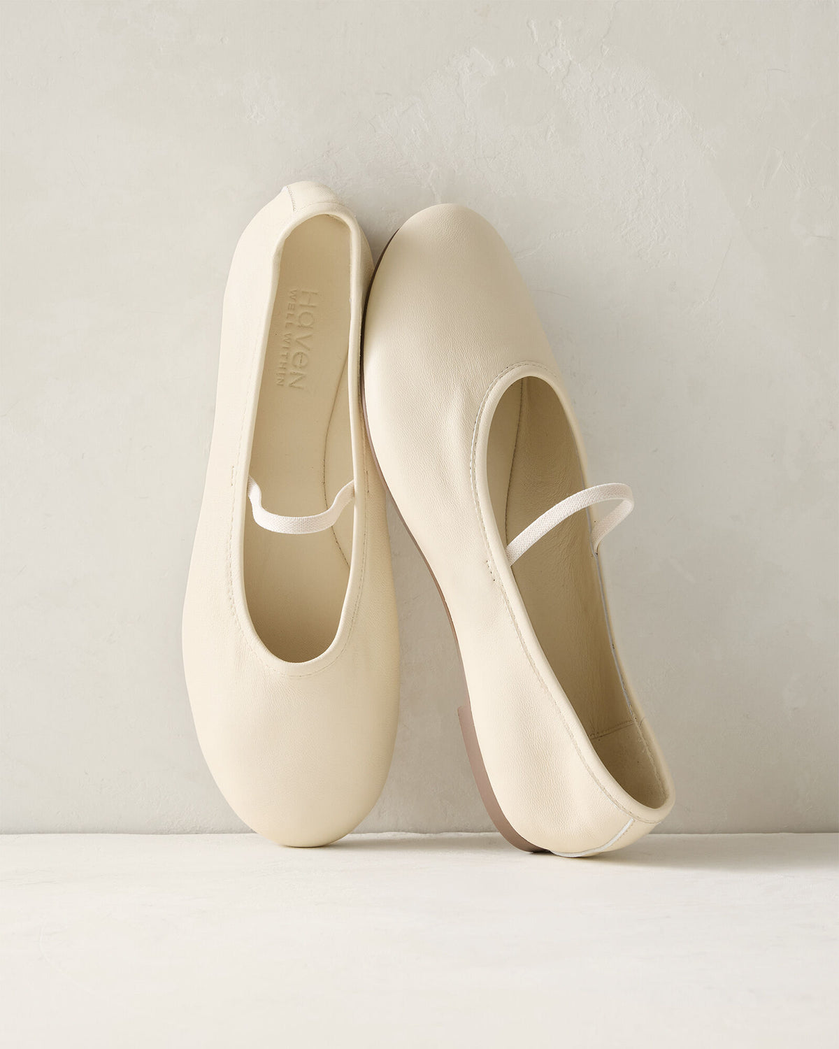 Talbots LEATHER MARY JANE BALLET FLATS