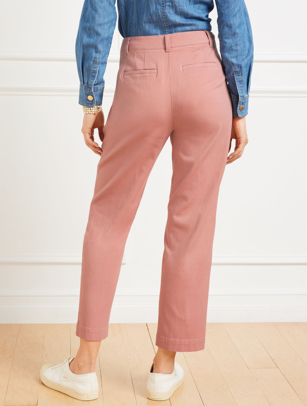 Talbots TAPERED ANKLE PANTS
