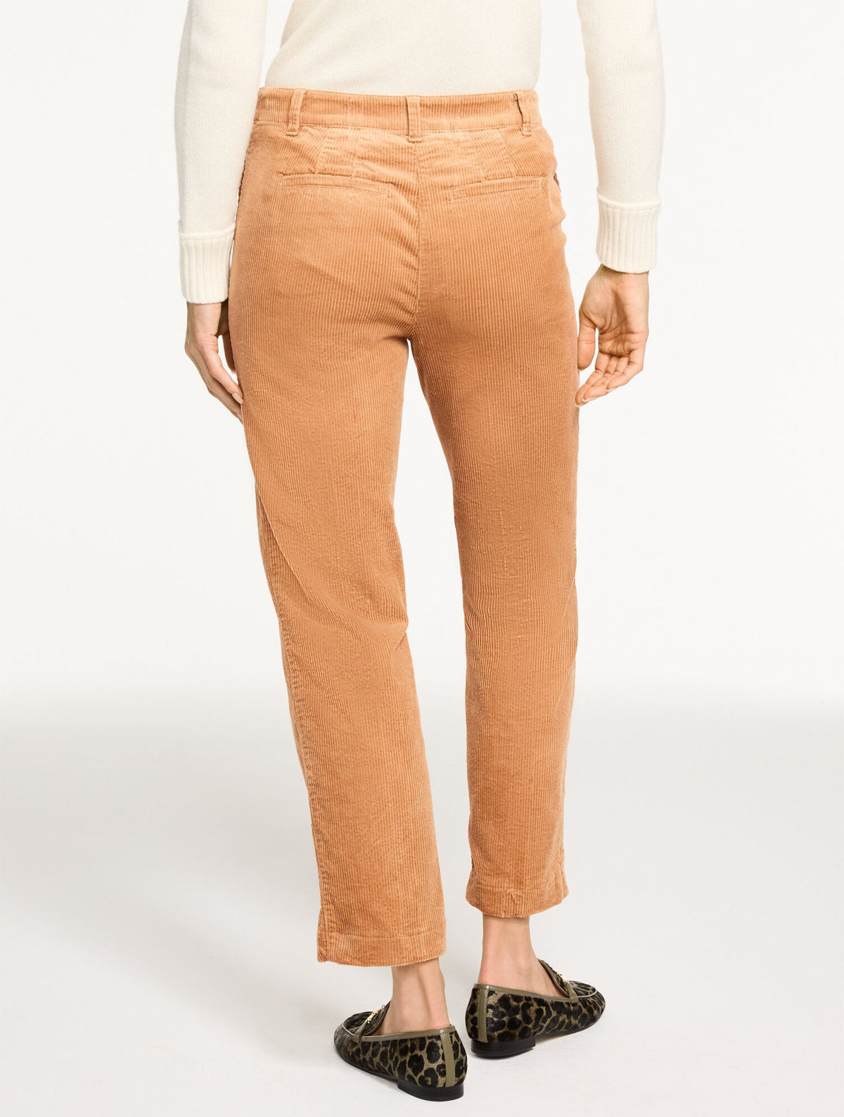 Talbots TAPERED ANKLE STRETCH CORDUROY PANTS