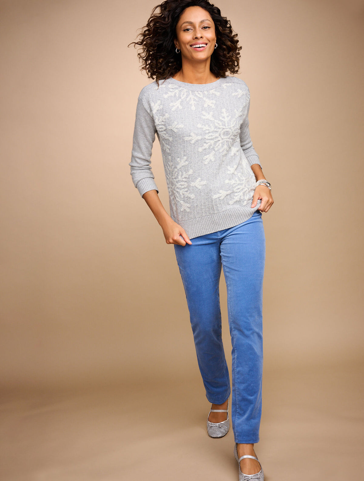 Talbots STRAIGHT LEG STRETCH CORDUROY PANTS