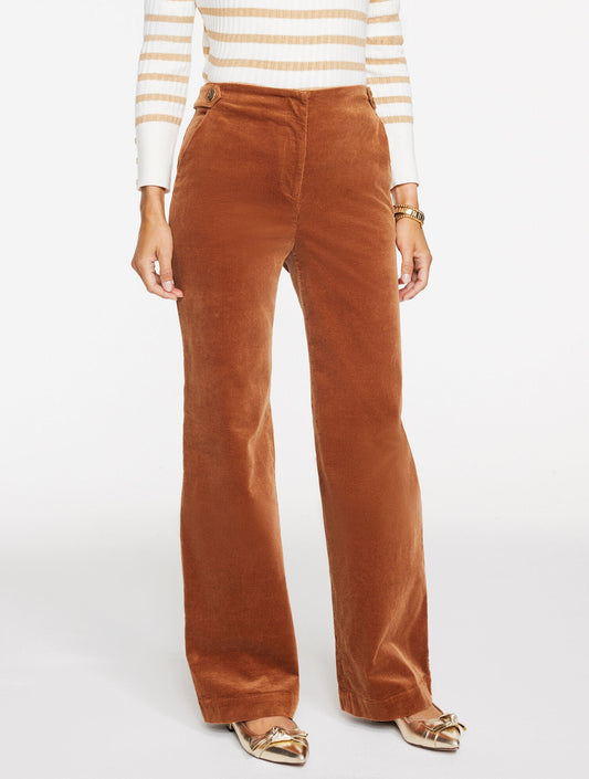 Talbots WIDE LEG CORDUROY PANTS