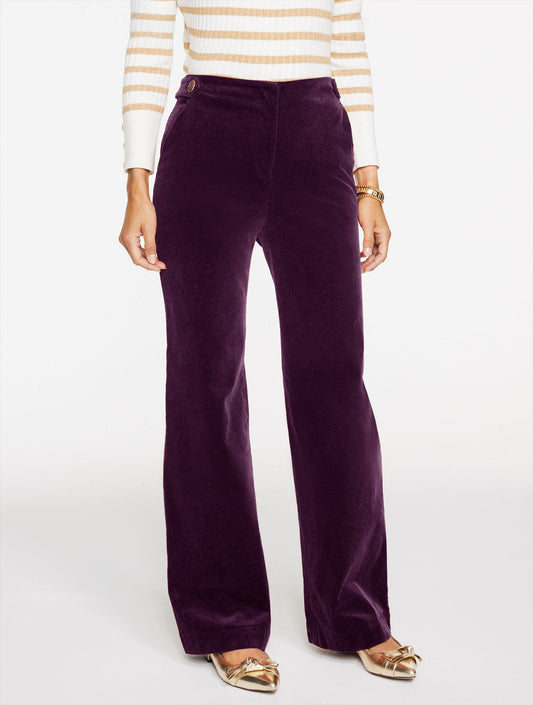Talbots WIDE LEG CORDUROY PANTS