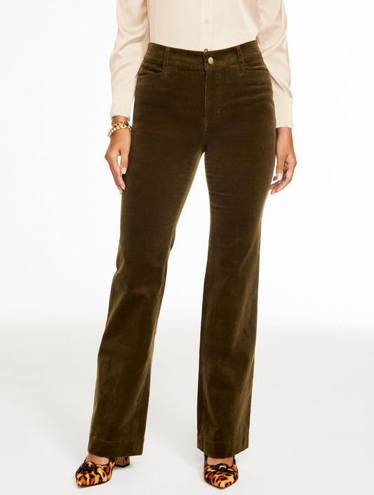 Talbots FLARE LEG STRETCH CORDUROY PANTS