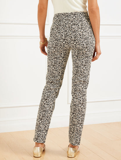 Talbots TALBOTS CHATHAM SLIM ANKLE PANTS - BOLD CHEETAH
