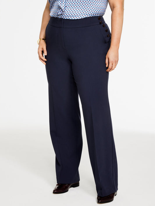 Talbots PLUS EXCLUSIVE TALBOTS GREENWICH WIDE LEG PANTS