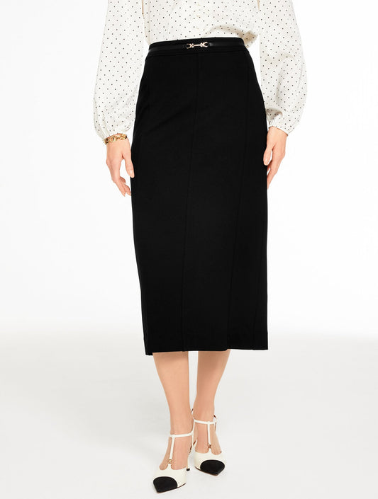 Talbots REFINED PONTE HORSEBIT PENCIL SKIRT