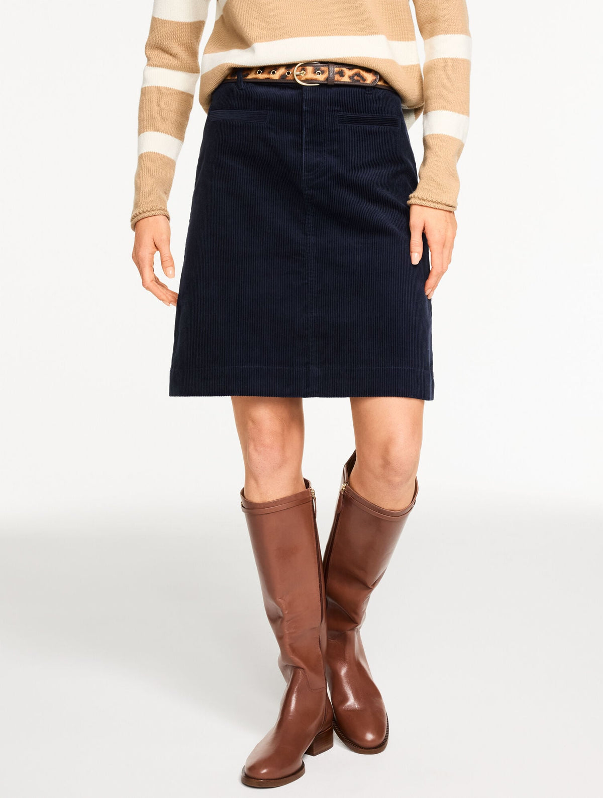 Talbots CORDUROY A-LINE SKIRT
