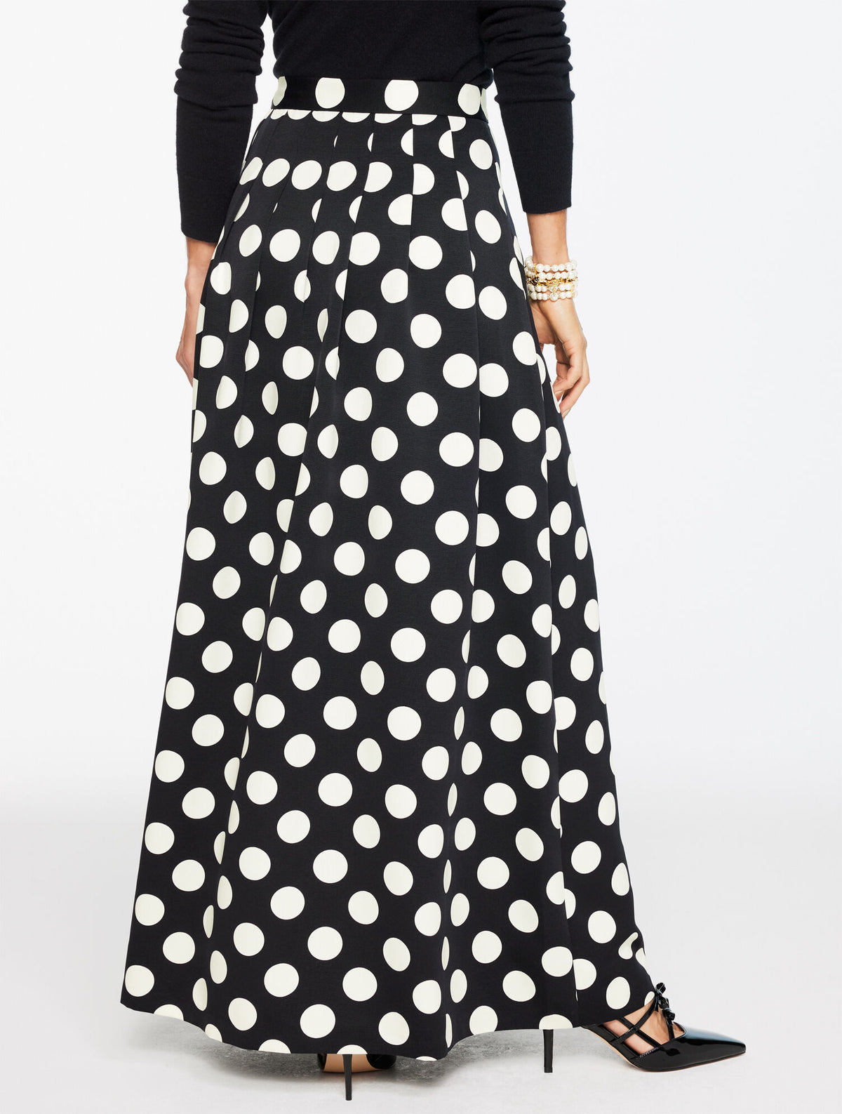 Talbots MAXI SKIRT - BRILLIANT DOT