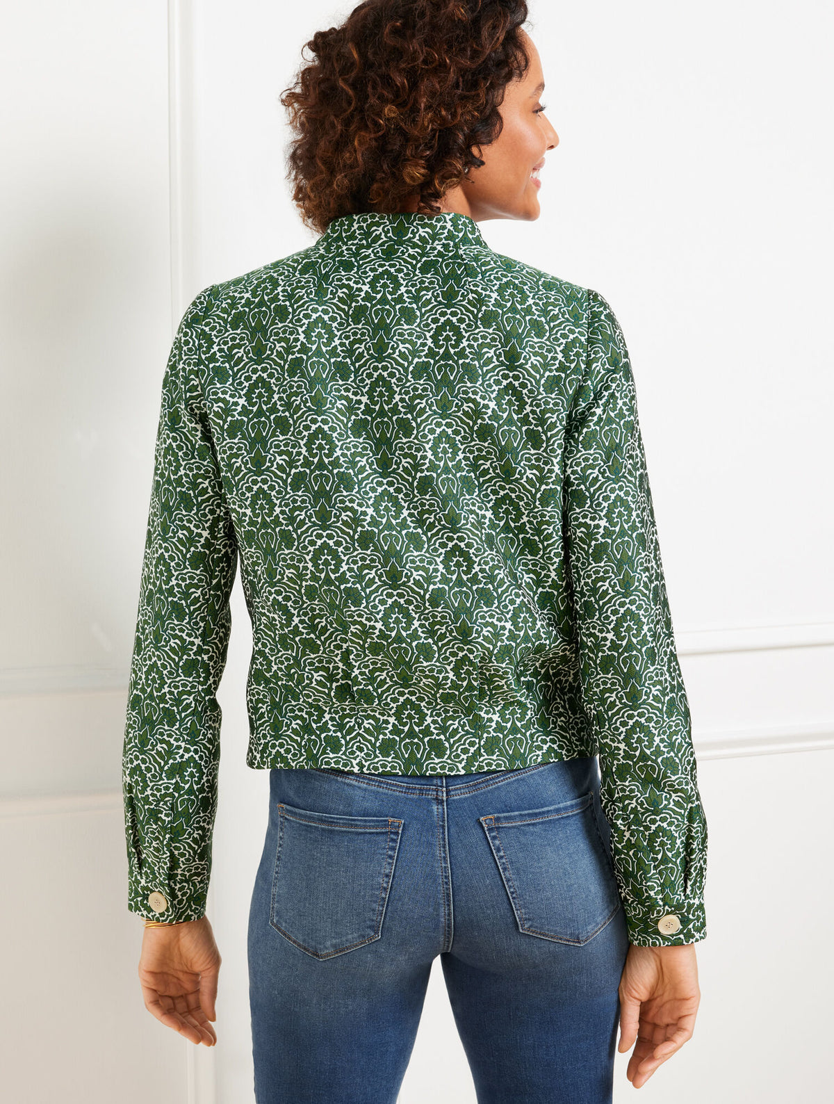Talbots WOODLAND DAMASK JACKET