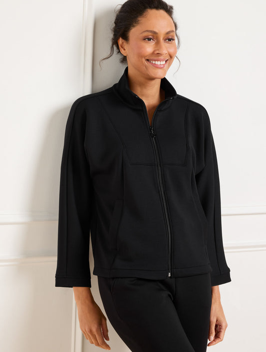 Talbots AIRKNIT STRETCH DOLMAN SLEEVE JACKET