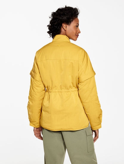 Talbots ZIP-OFF SLEEVE WOVEN JACKET