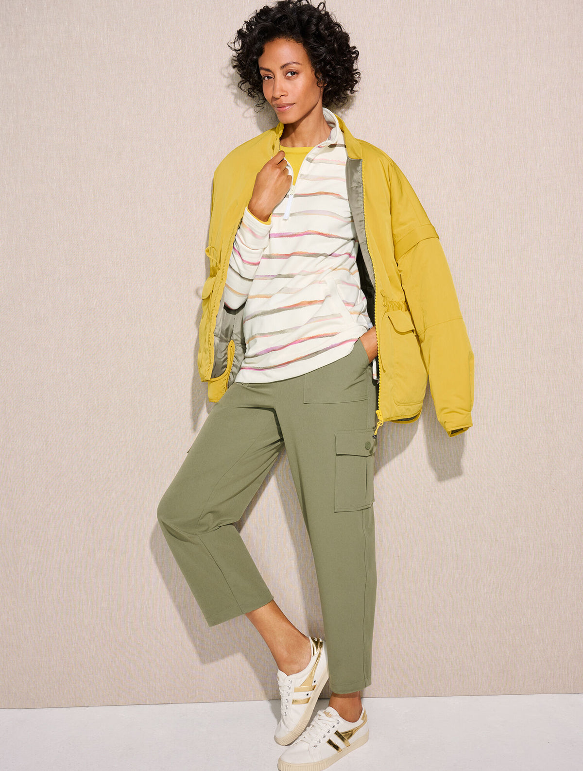 Talbots ZIP-OFF SLEEVE WOVEN JACKET