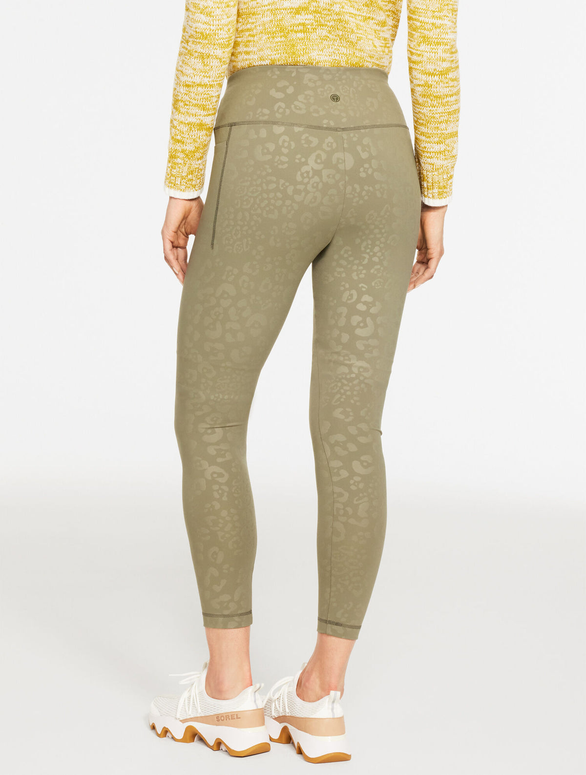 Talbots OUT & ABOUT LEGGINGS - SPOT ON LEOPARD