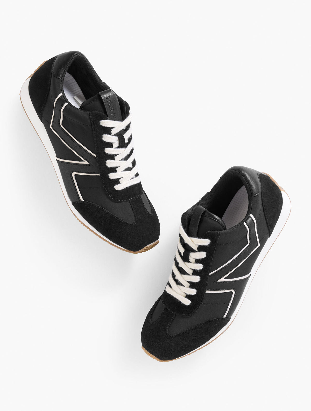 Talbots ALEX LEATHER & NYLON SNEAKERS