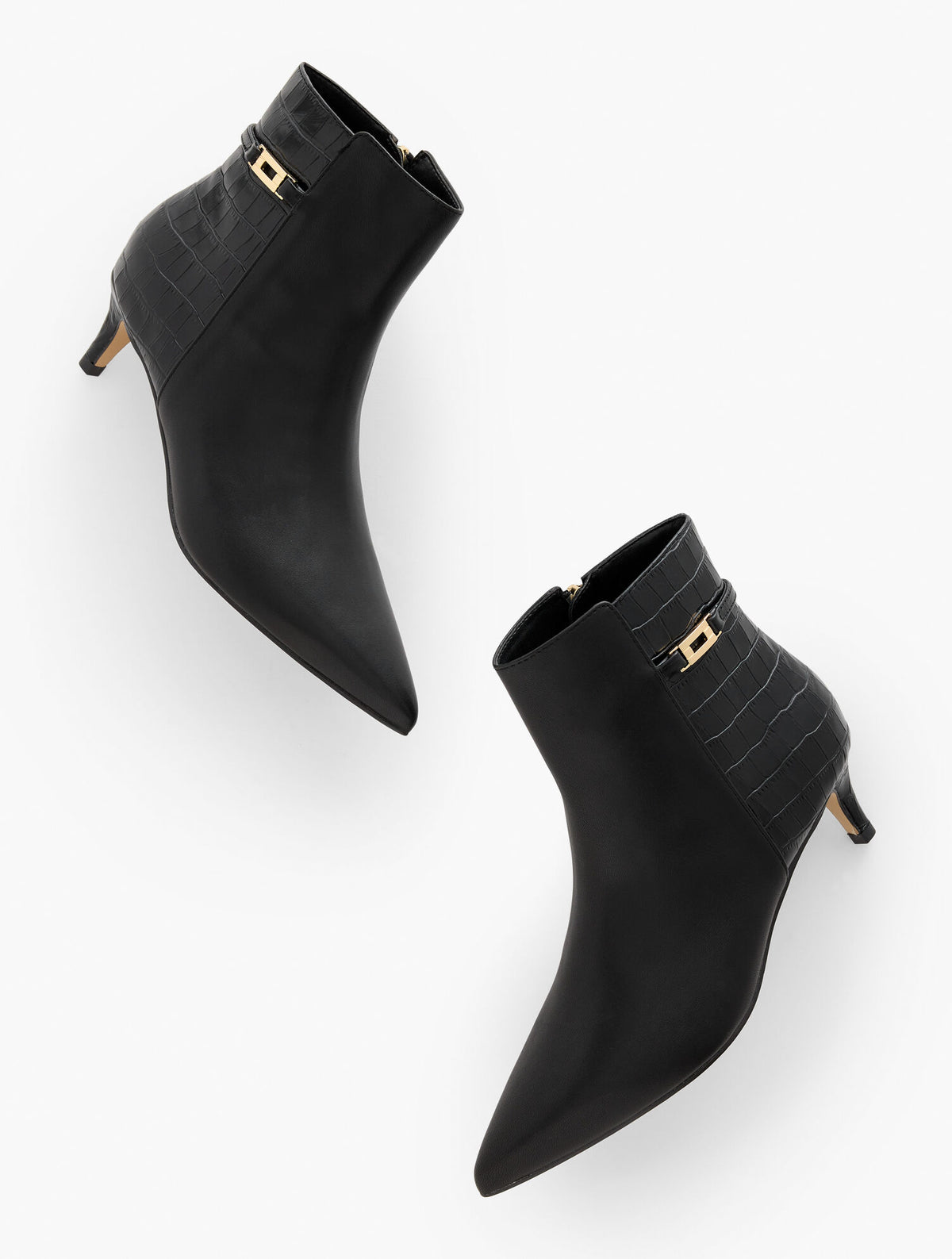 Talbots KAIT NAPPA CURVED HEEL ANKLE BOOTS