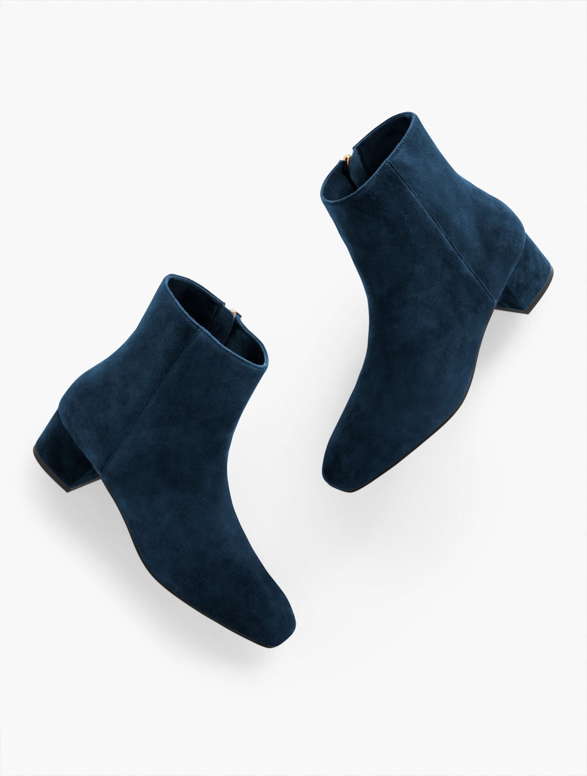 Talbots PERLA SUEDE BLOCK HEEL ANKLE BOOTS