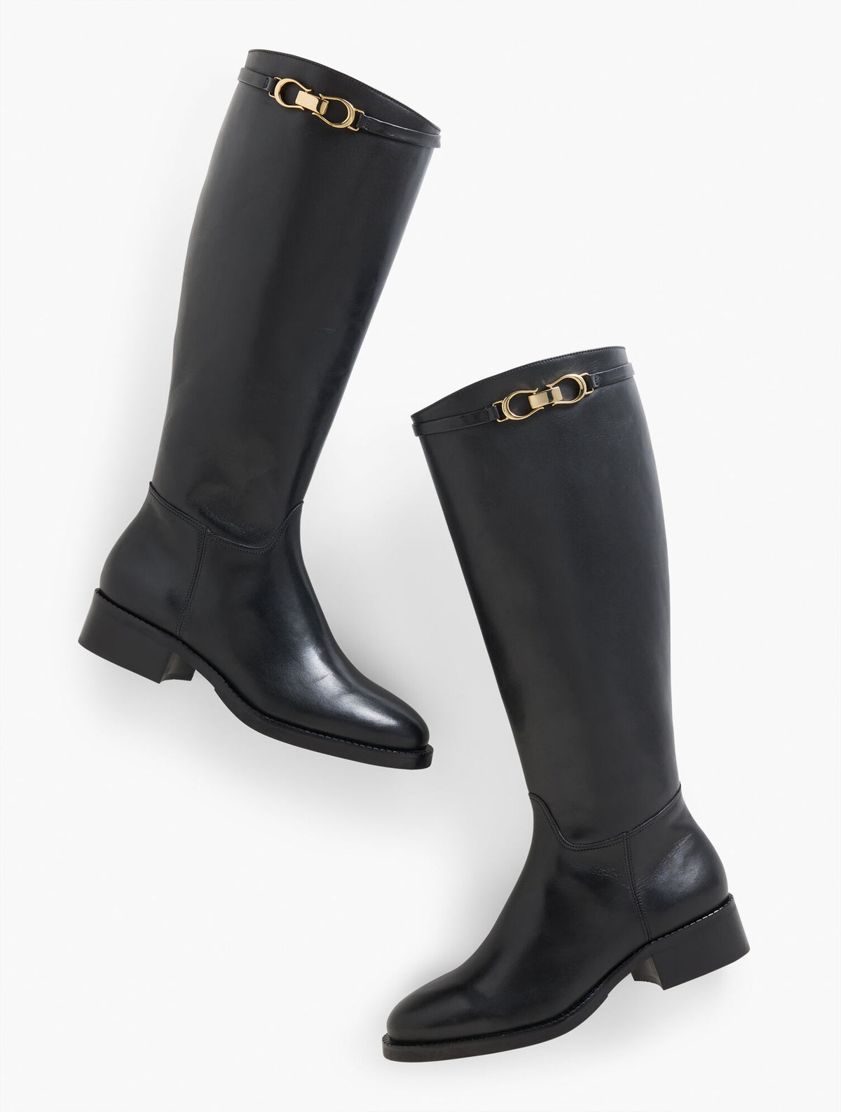 Talbots WAVERLY VACHETTA TALL RIDING BOOTS - EXTENDED CALF