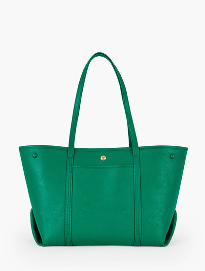Talbots HARPER PEBBLE LEATHER TOTE
