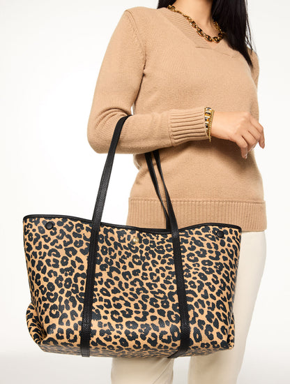 Talbots LEOPARD TOTE