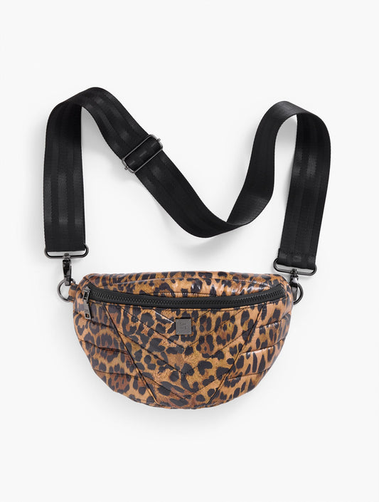 Talbots THINK ROYLN LITTLE RUNWAY FANNY PACK - LEOPARD