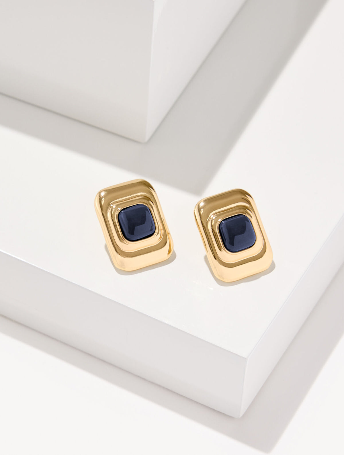 Talbots LINEAR GEO STUD EARRINGS