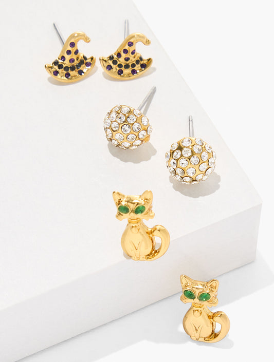 Talbots HALLOWEEN CHARM STUD EARRING SET