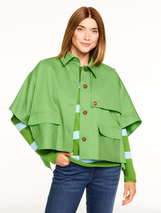 Talbots SHORT TRENCH CAPE