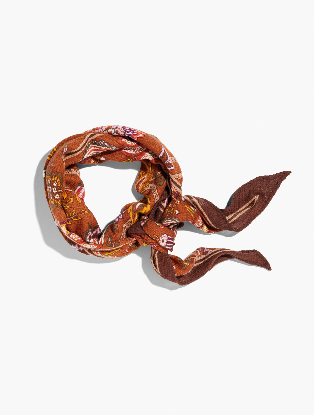 Talbots BLOOMING JACOBEAN DIAMOND SCARF