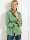 IVORY/GREEN FERN