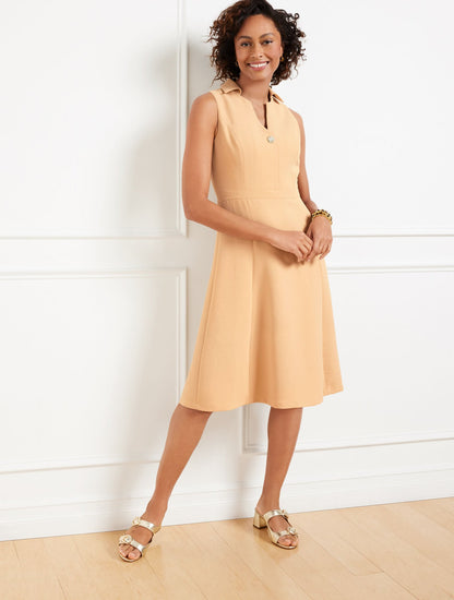 Talbots POLISHED CREPE DRESS