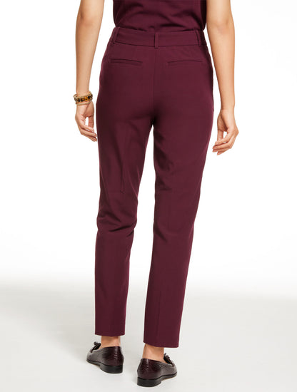 Talbots SLIM LEG CITY TWILL PANTS