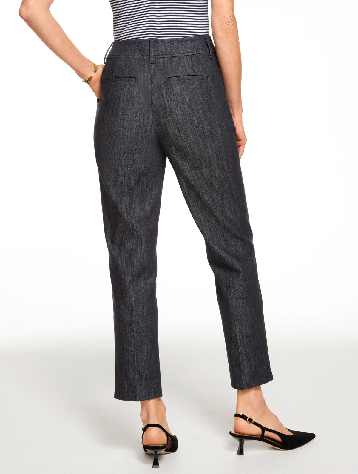 Talbots SLIM LEG REFINED DENIM PANTS