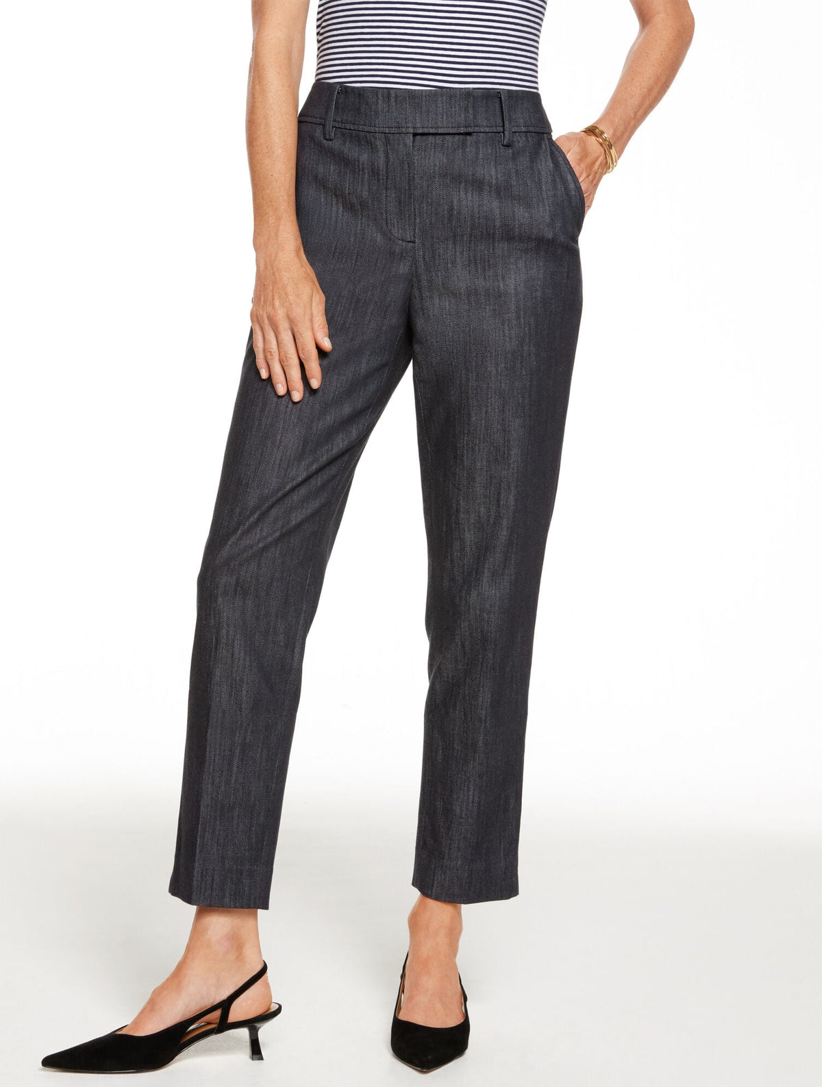 Talbots SLIM LEG REFINED DENIM PANTS