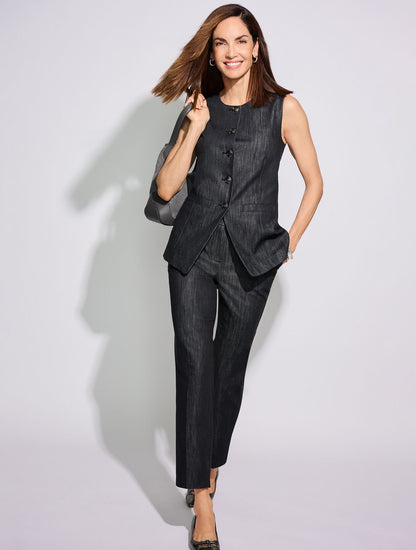 Talbots SLIM LEG REFINED DENIM PANTS