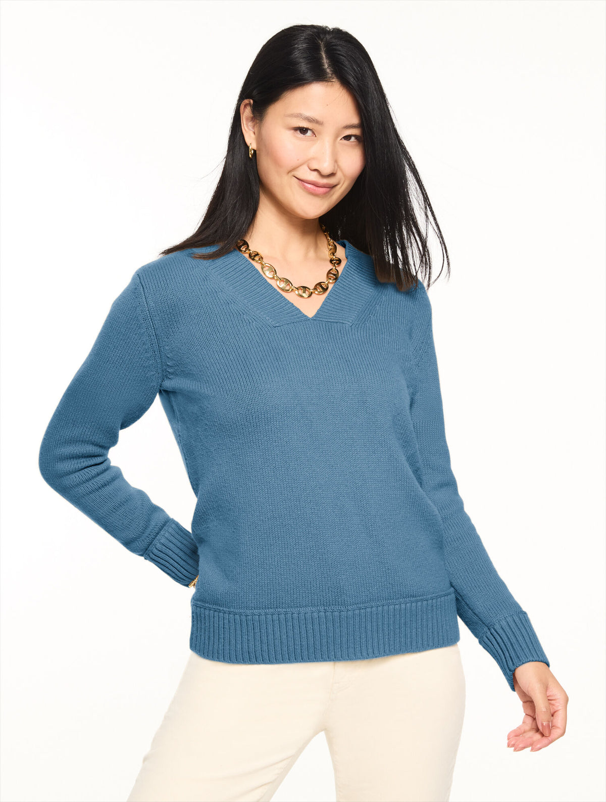Talbots V-NECK SWEATER