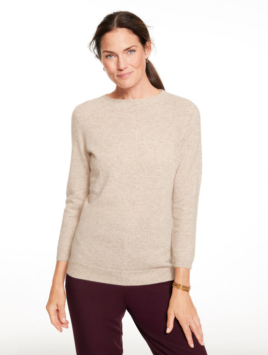 Talbots AUDREY CASHMERE SWEATER - DONEGAL